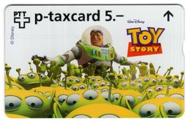 Disney TOY STORY - seltene FullFace Firmen Taxcard