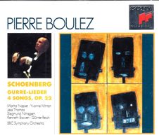 Boulez SCHOENBERG GURRE LIEDER BBC Symphony Orchestra 2CDBox