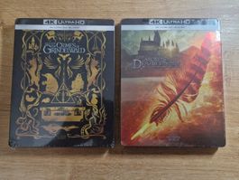 Phantastische Tierwesen 2+3 Steelbook NEU OVP 4K UHD Bluray