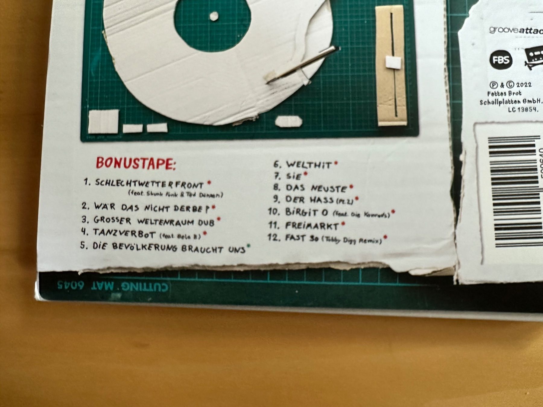 CDs: Fettes Brot – Gebraucht aus Bern von mordswein 2