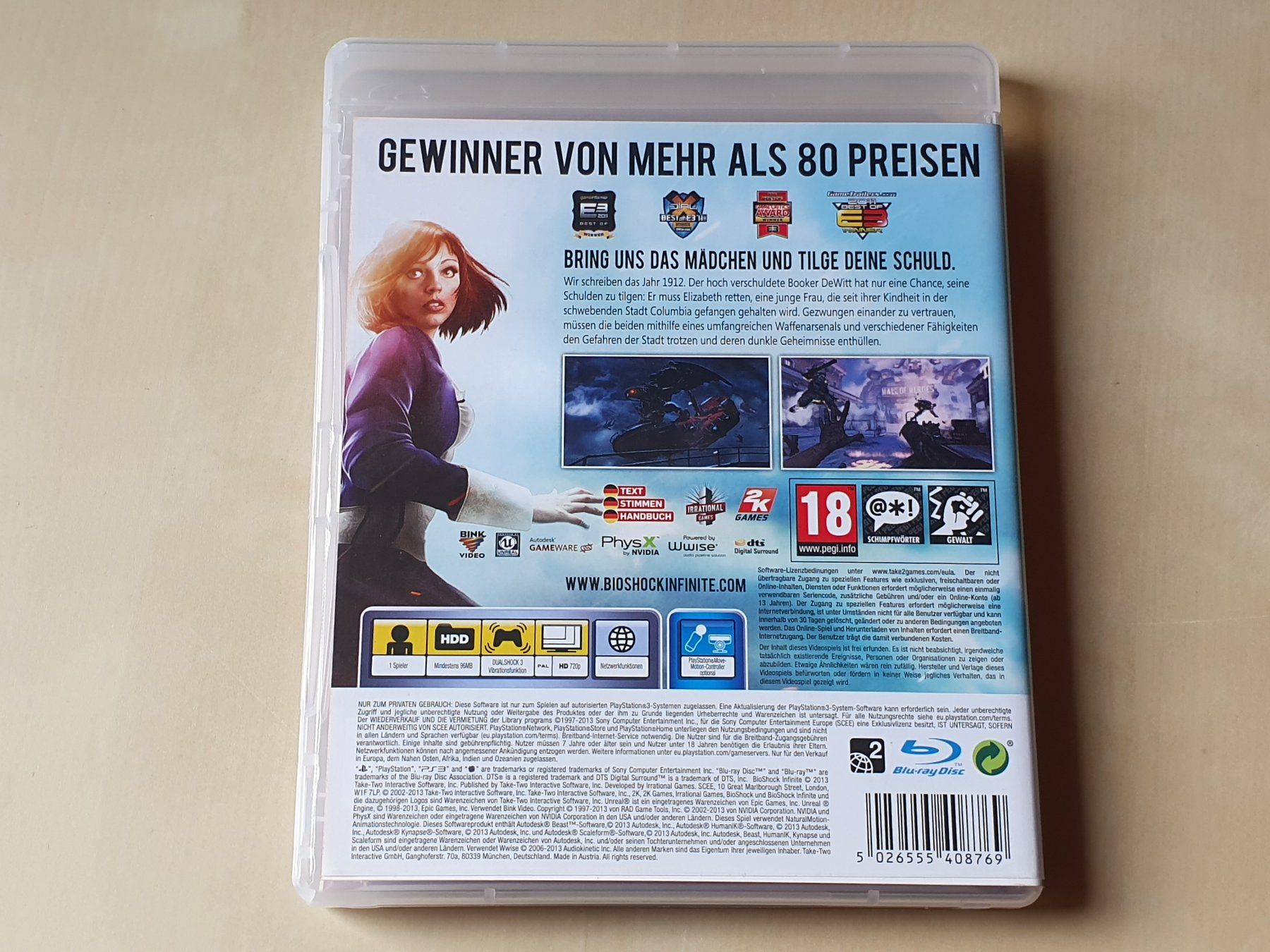 Sony Spiele: Bioshock Infinite – Gebraucht aus Stansstad von collectorsshop 1