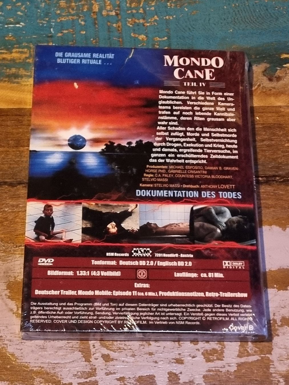 Alle DVDs: Mondo Cane 4, Hartbox OVP RAR – Neu und originalverpackt aus Winterthur von Belzarek 1