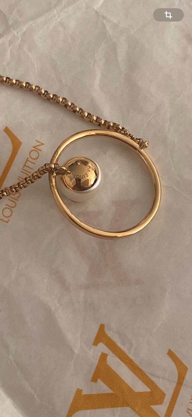 Louis Vuitton Ketten: EYECATCHER - LOUIS VUITTON LV Eclipse Pearls Halskette – Neu und originalverpackt aus Winkel von ferrari2022 8