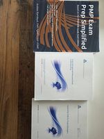 Lot de 3 manuels certification PMP - Gestion de Projet