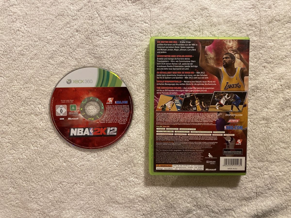 Microsoft Giochi: NBA 2K12 XBOX 360 – Usato da Reichenbach i. K. venduto da Daniel840 1