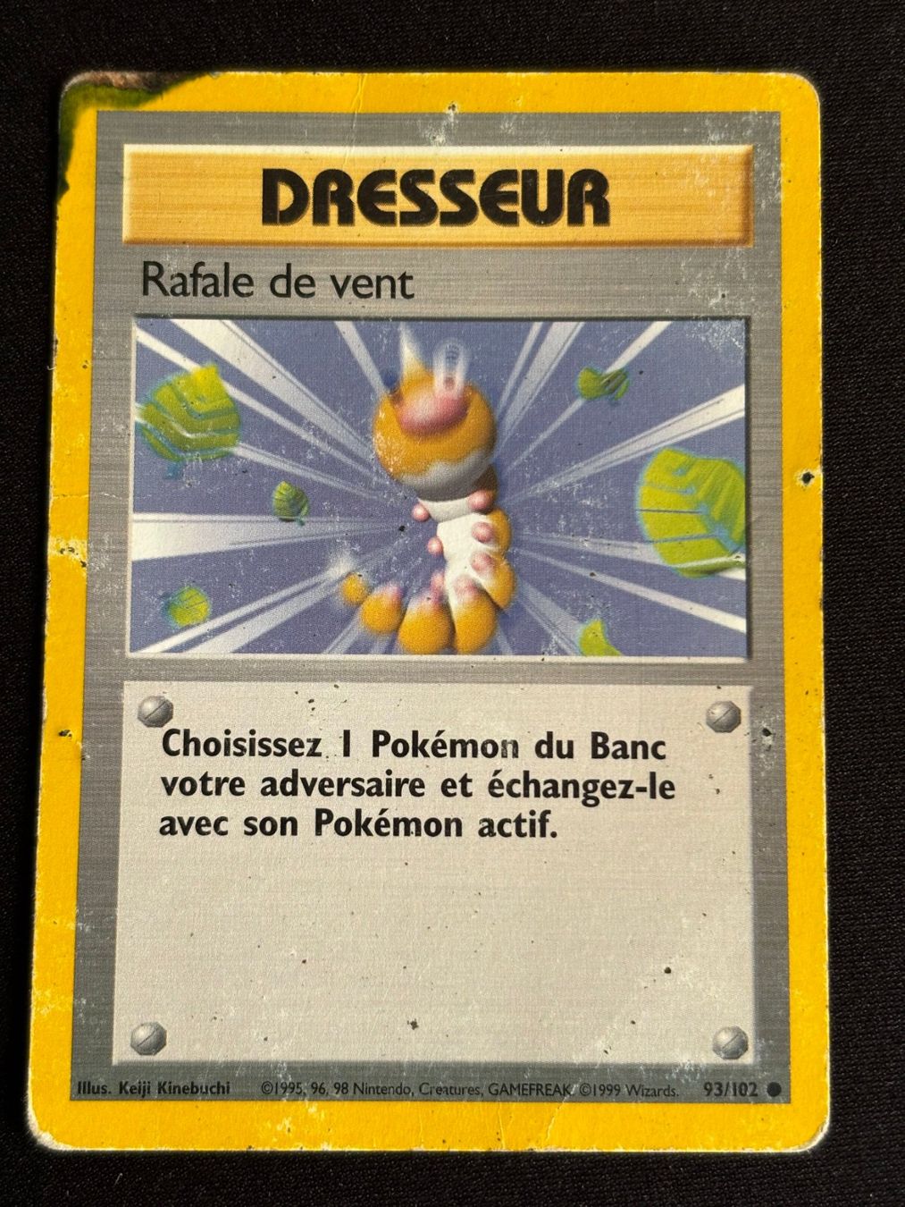Pokémon Carte collezionabili: Pokemon Rafale de vent - Set de Base 93/102 - Français – Usato da Bern venduto da Big_GS