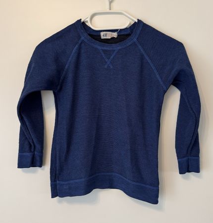 H&M Pullover, dunkelblau, Gr. 110/116