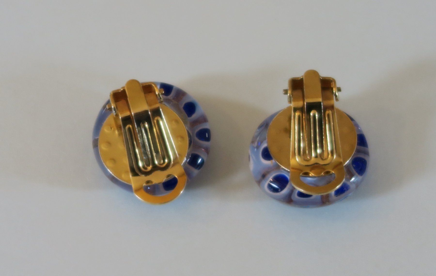 Orecchini pendenti & Orecchini a lobo: Ohrclip Glas blau/transparent – Usato da Brittnau venduto da marlenestone 5