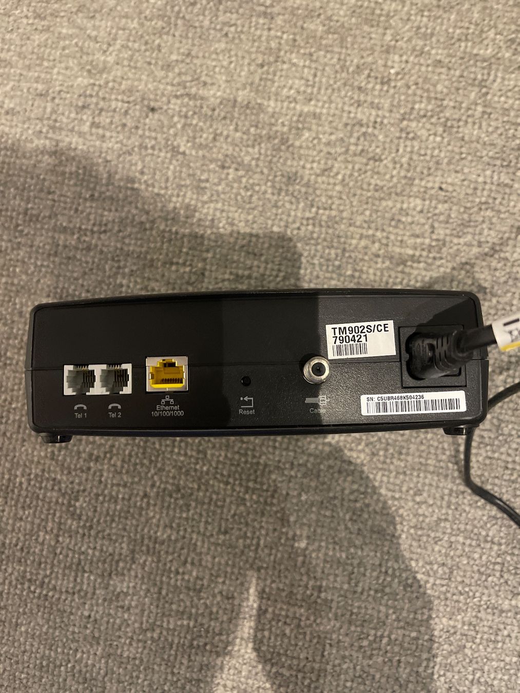 Arris Modem & Router: ARRIS TM902S, Telefoniemodem – Usato da Matzingen venduto da carola71 3