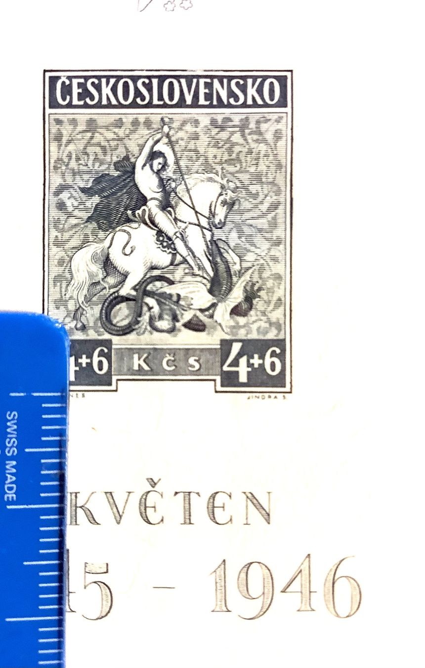 Tutti i francobolli: 1946 Tschechoslowakei Block 8 ** -  Tip II 9 mm – Nuovo (secondo la descrizione) da Liestal venduto da Skunk02 1