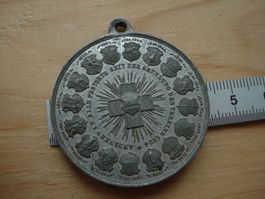 (W2) Schützenmedaillen Zug 1869 WM ( Richter 1672)