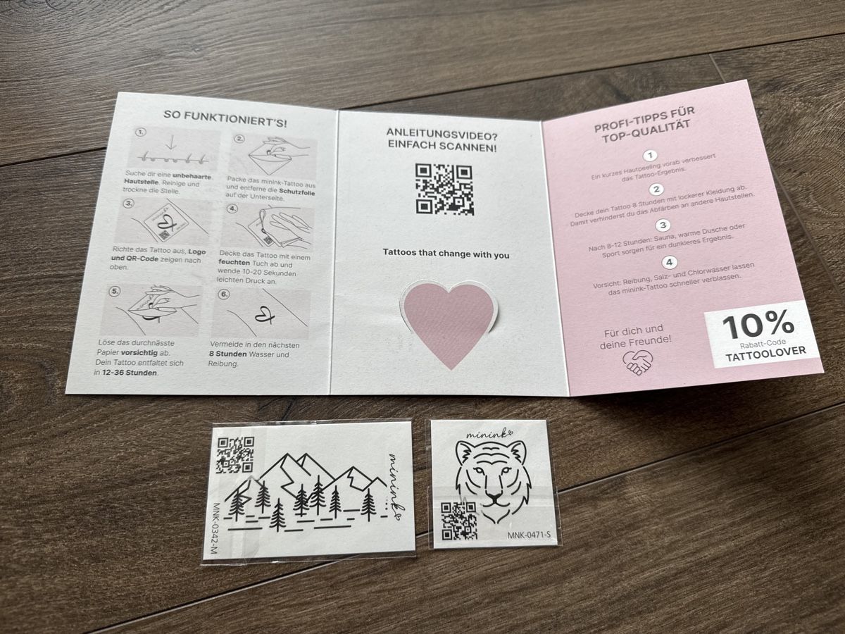 Sticker: Tattoo Set mit verschiedenen Motiven – Nuovo (secondo la descrizione) da Amden venduto da shi_tkdo
