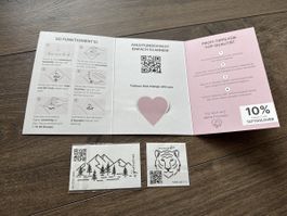 Tattoo Set mit verschiedenen Motiven