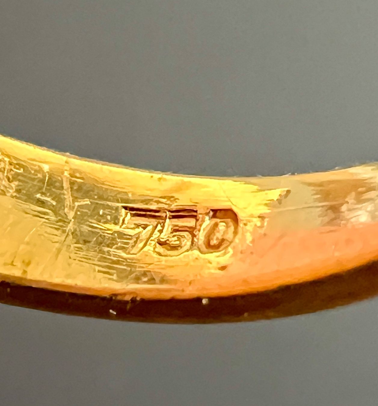 Bagues: Gold-Ring 18 K mit Opal und Zirkonia – D'occasion à Chur par Penting1935 6