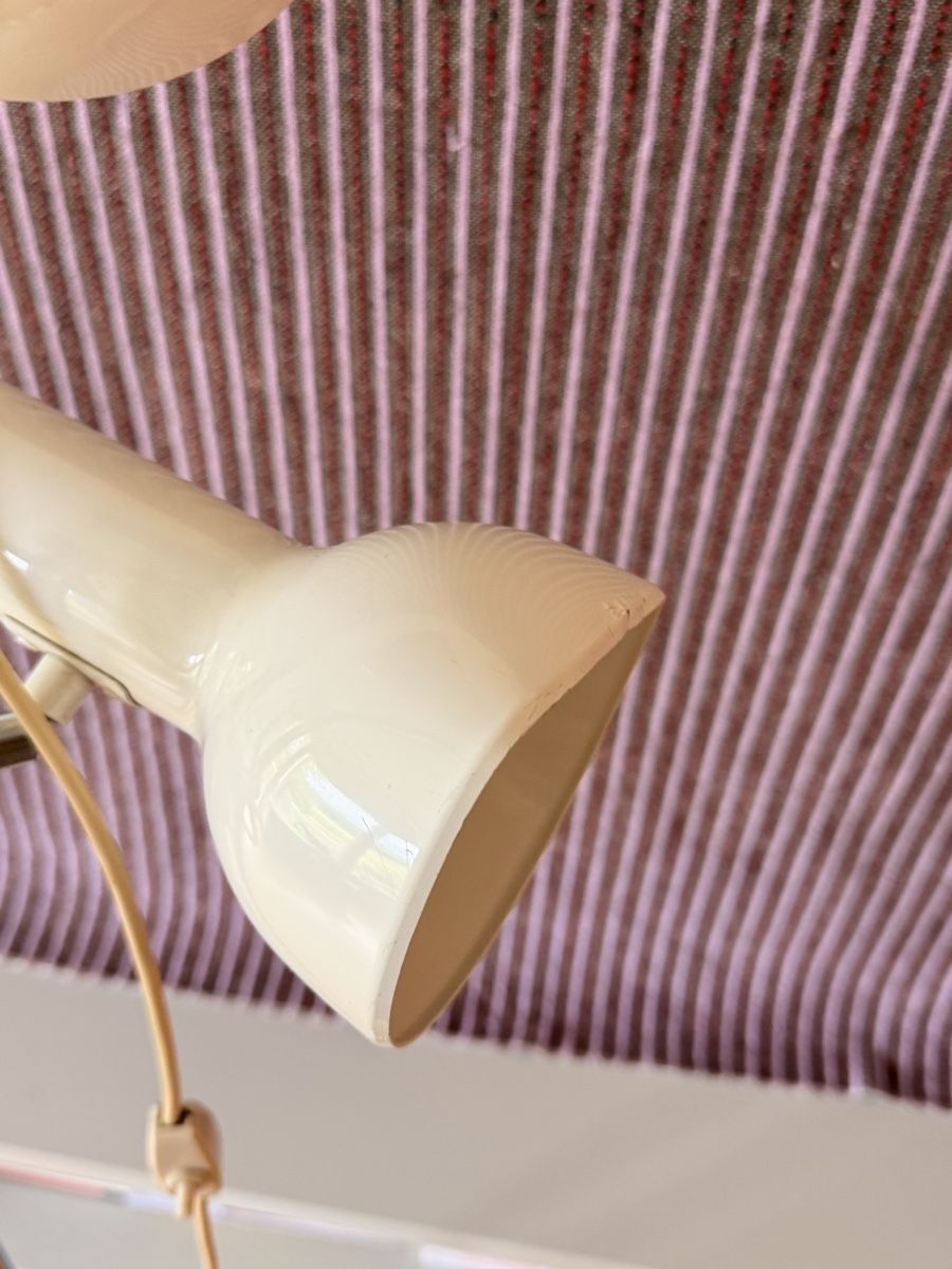Lampes: Vintage Stehlampe Weiss – D'occasion à Laupen BE par Lisafurby 4