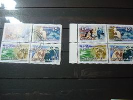 Australien, 1999, 4erblock Z-Druck Snowy Mountain ** + ET-o