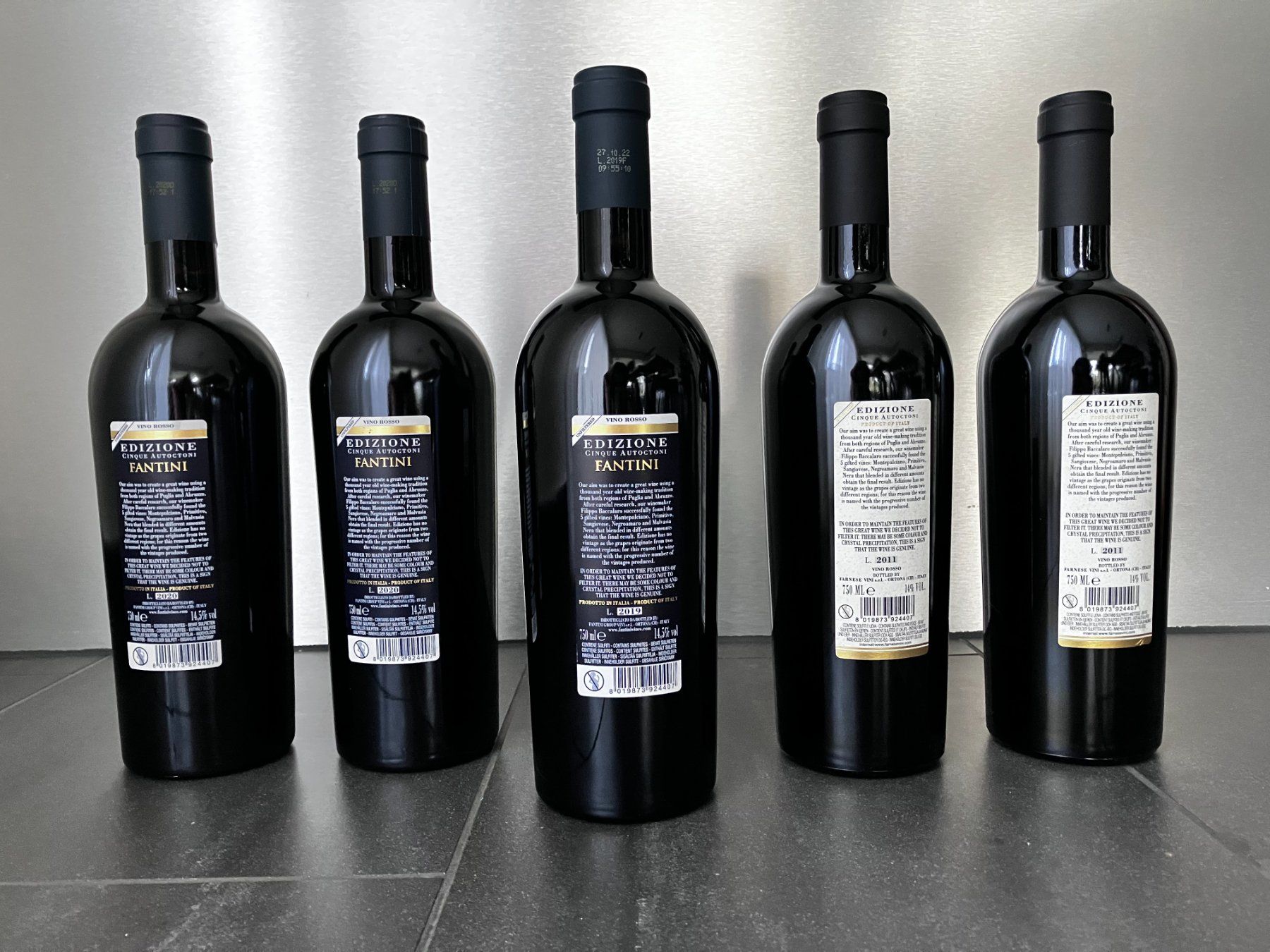Vino: Edizione Cinque Autoctoni Fantini – Nuovo (secondo la descrizione) da Inwil venduto da Mutzli02 1