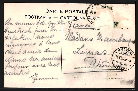 Cartoline postali: Bad Heustrich, Ortsansicht mit Talblick – Usato da Berlin venduto da bartko-reher 1
