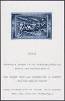 1945, W21 (Spendenblock, Nr.15) postfrisch **, Kat: 200.-