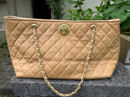 Love Moschino Handtasche, beige, gesteppt, wie neu!