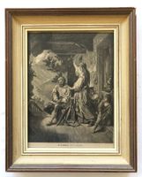 Die Stauffacherin - Kupferstich nach Ernst Stückelberg