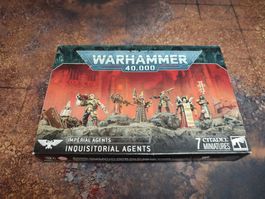 Warhammer 40k Inquisitorial Agents 7 Miniaturen neu