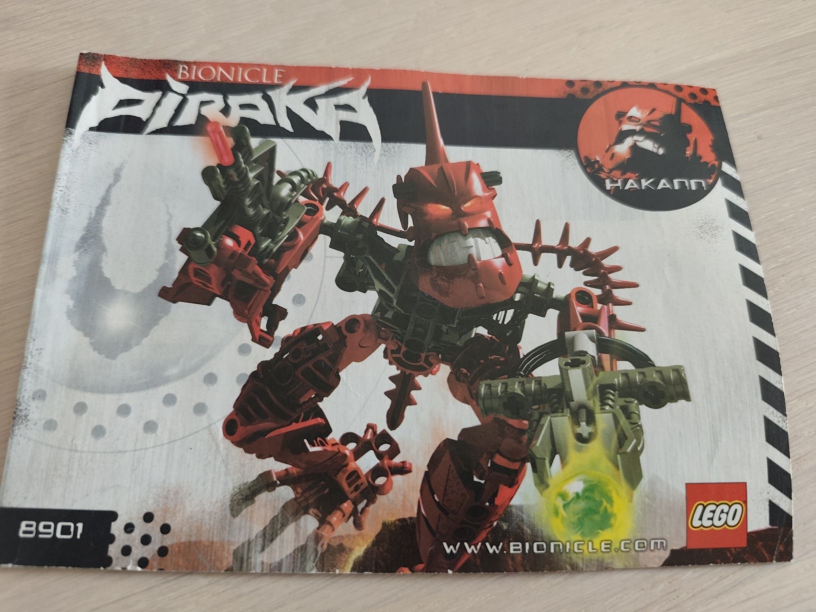 Lego Giocattoli: Lego 8901 Bionicle Piraka Hakann – Nuovo (secondo la descrizione) da Zuckenriet venduto da bm2_88l9 2