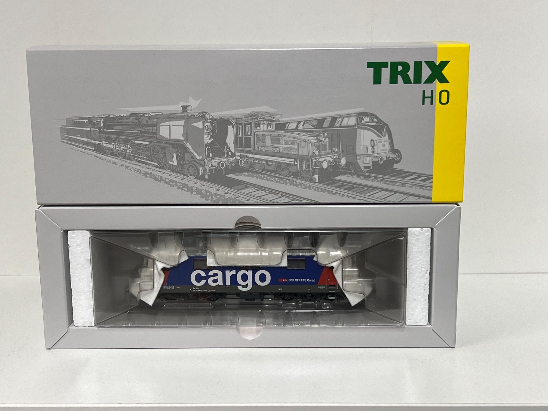 Trix Modellini di ferrovie: TRIX 22846 mfx DCC Sound Re 421 SBB CARGO – Nuovo e nell'imballaggio originale da Neuenhof venduto da ludovicco 1