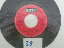 6 Vinyl Singles – The Rolling Stones - Vintage - ca. 70er J.