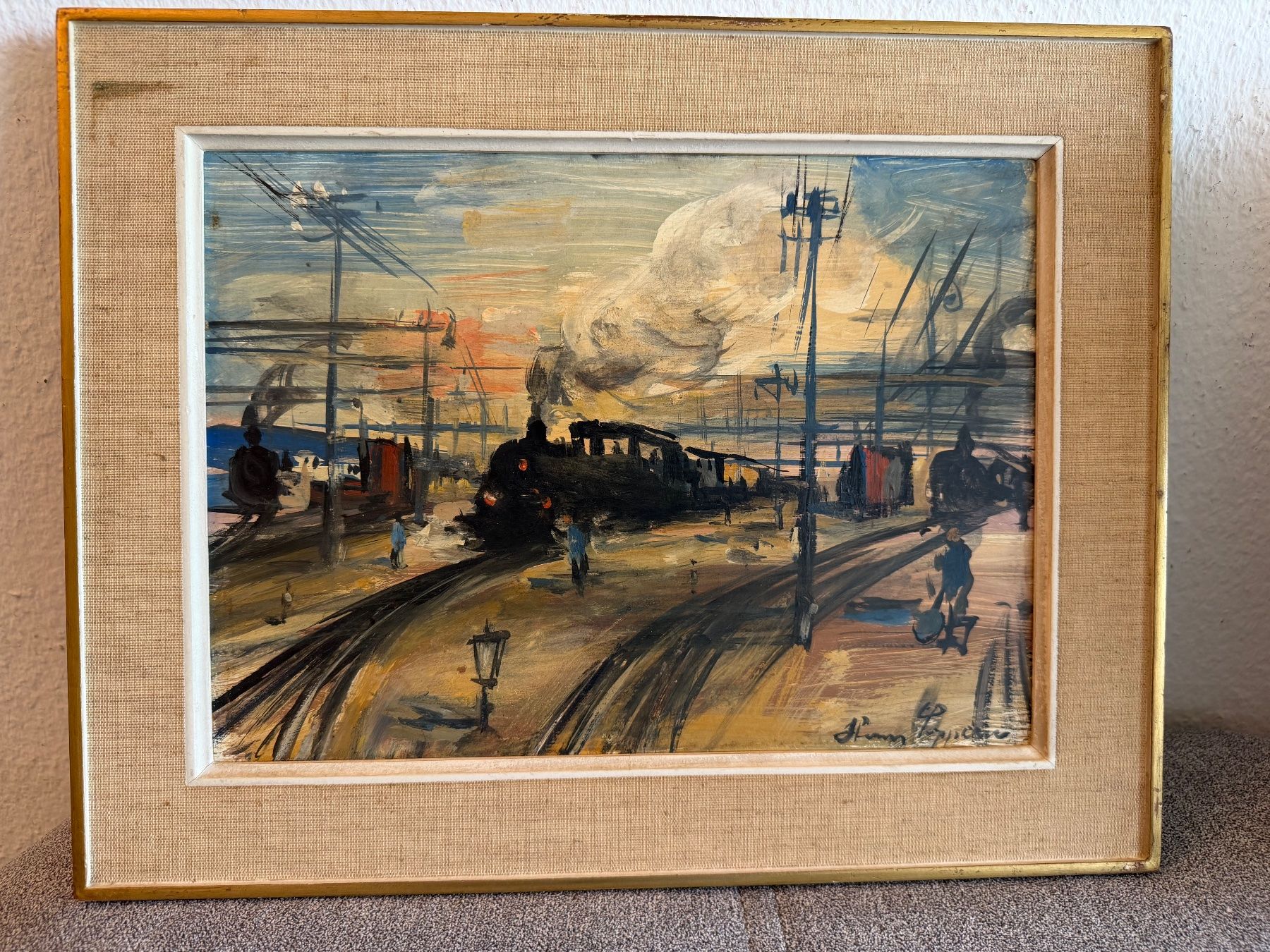 Gemälde: Hans SOPPERA 1900-1963 Original Gemälde – Gebraucht aus Basel von PAUL_ART