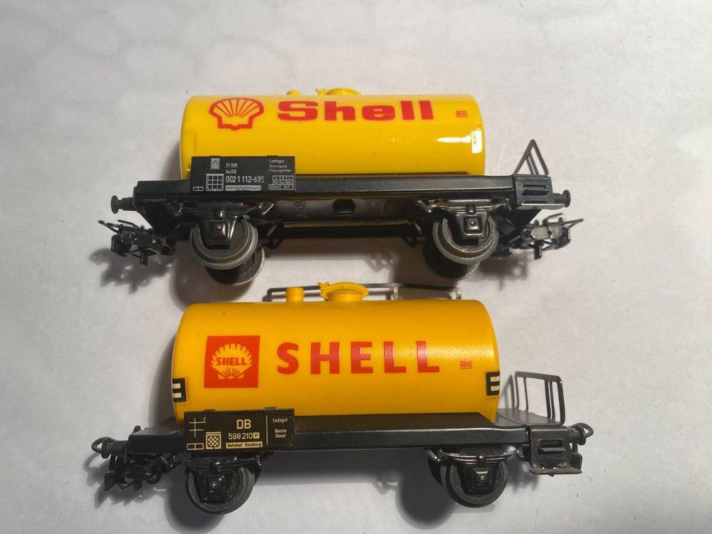 Märklin 2x Kesselwagen (Tankwagen) SHELL, AC Achsen | Kaufen auf Ricardo