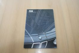 BMW 733i USA-Prospekt 1984
