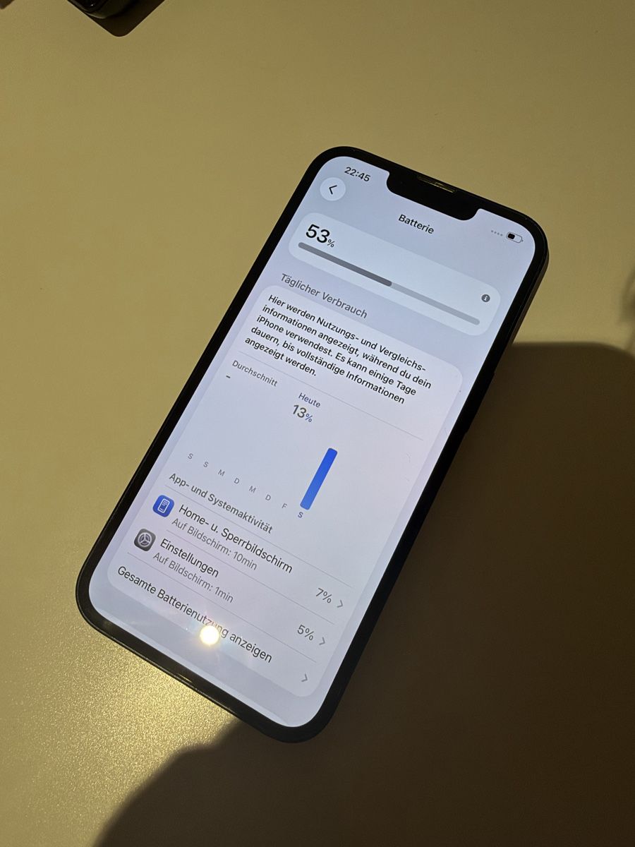 Apple Handys / Smartphones: iPhone 13 128GB - Schwarz – Gebraucht aus Unterlunkhofen von leo_bzh5 1