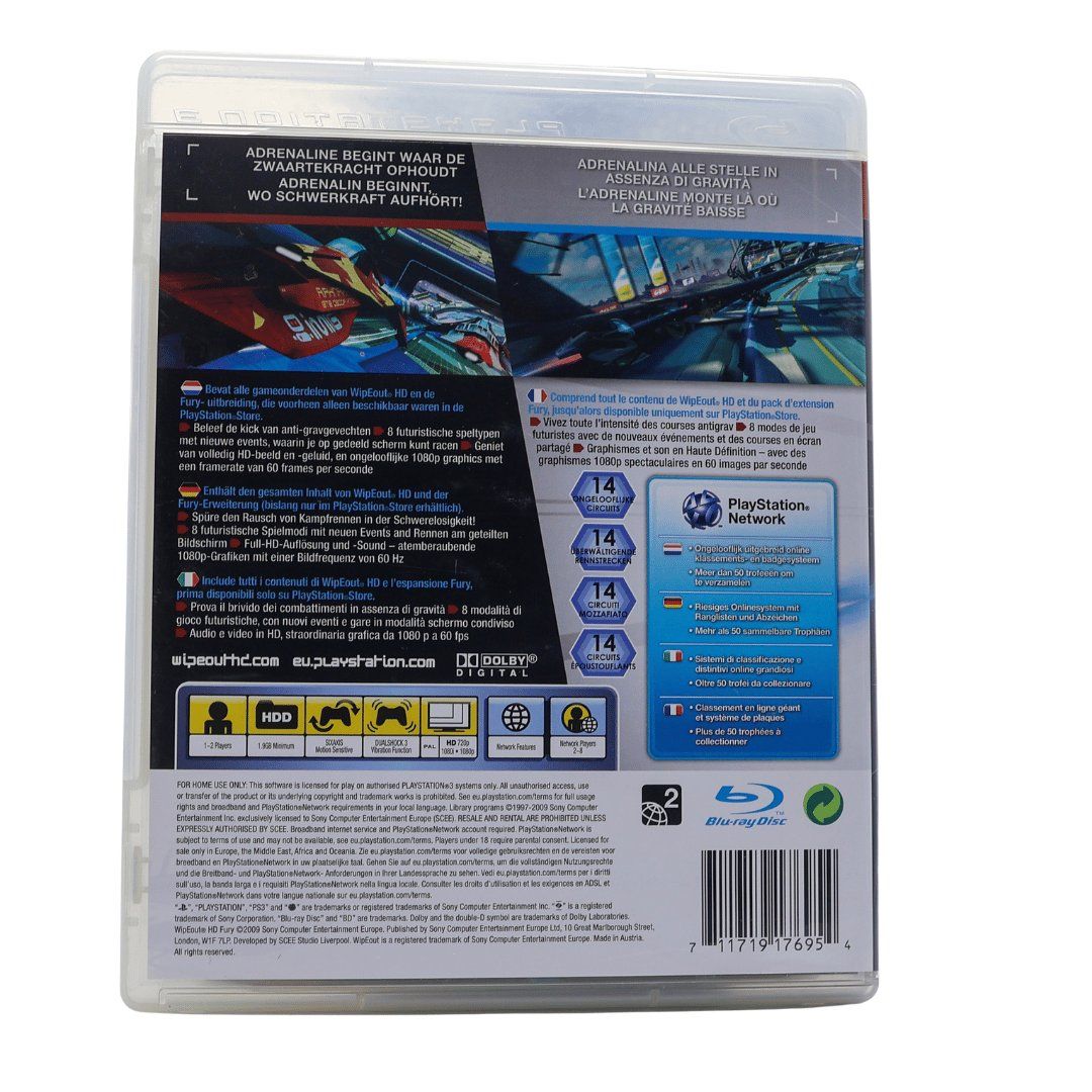 Spiele: Wipeout HD Fury - PS3 – Gebraucht aus Paudex von dindeboy 2