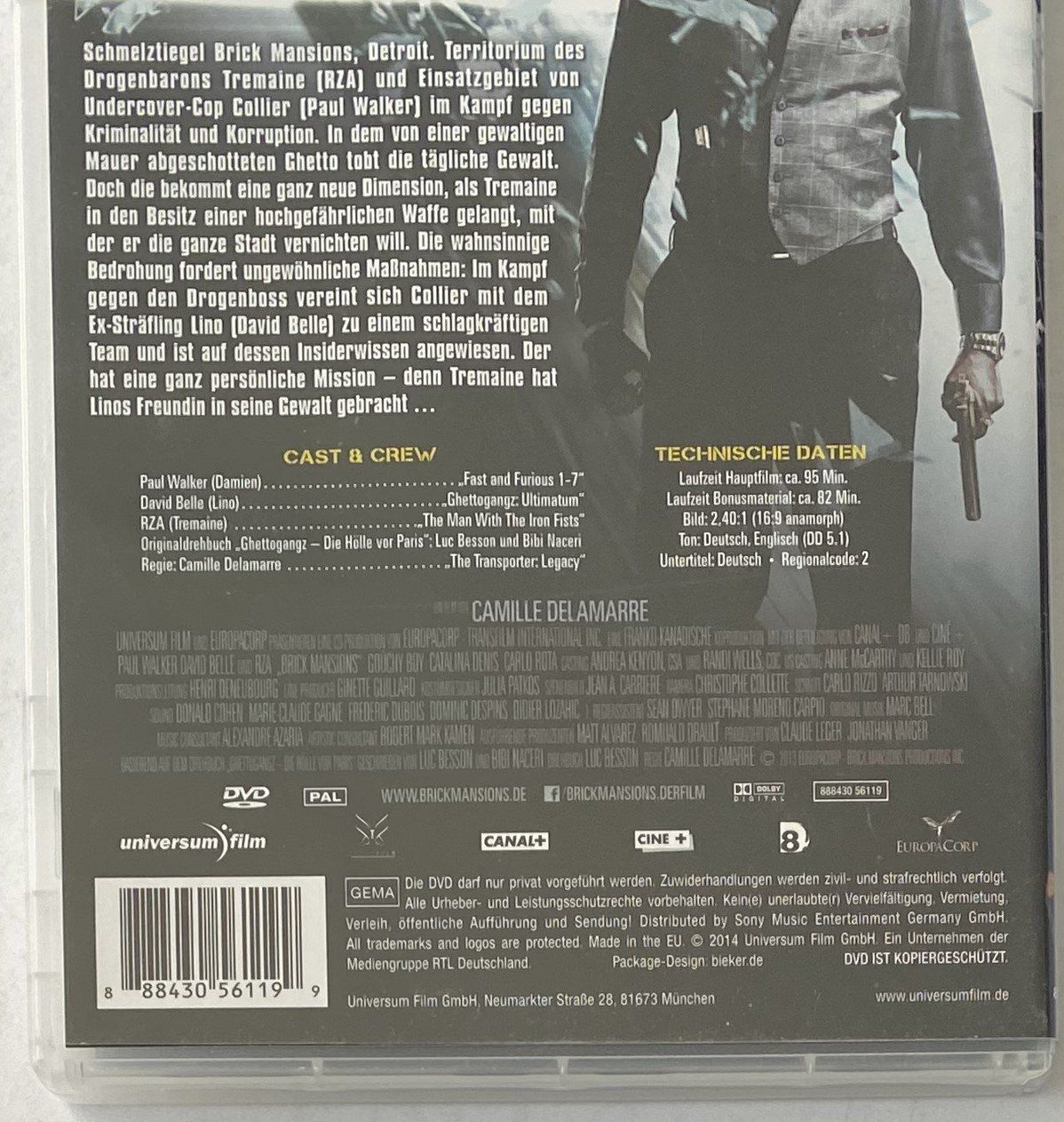 Alle DVDs: Brick Mansions, Extended Edition – Gebraucht aus Flums von Asquillo 2