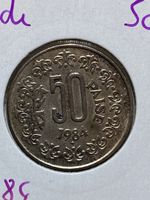 Inde - 50 paise - 1984