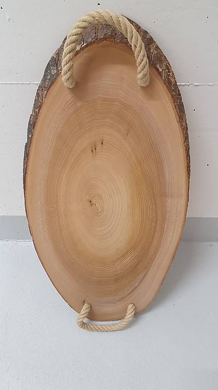 Plateaux: Servier-Tablett Massivholz – D'occasion à Ballwil par bundy_ric 1