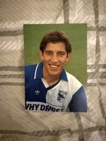 Fussballkarte Grasshopper Club mit Autograph 40-60 Zeichen
