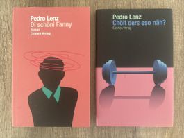 2 Bücher Pedro Lenz Di schöni Fanny Chöit ders eso näh