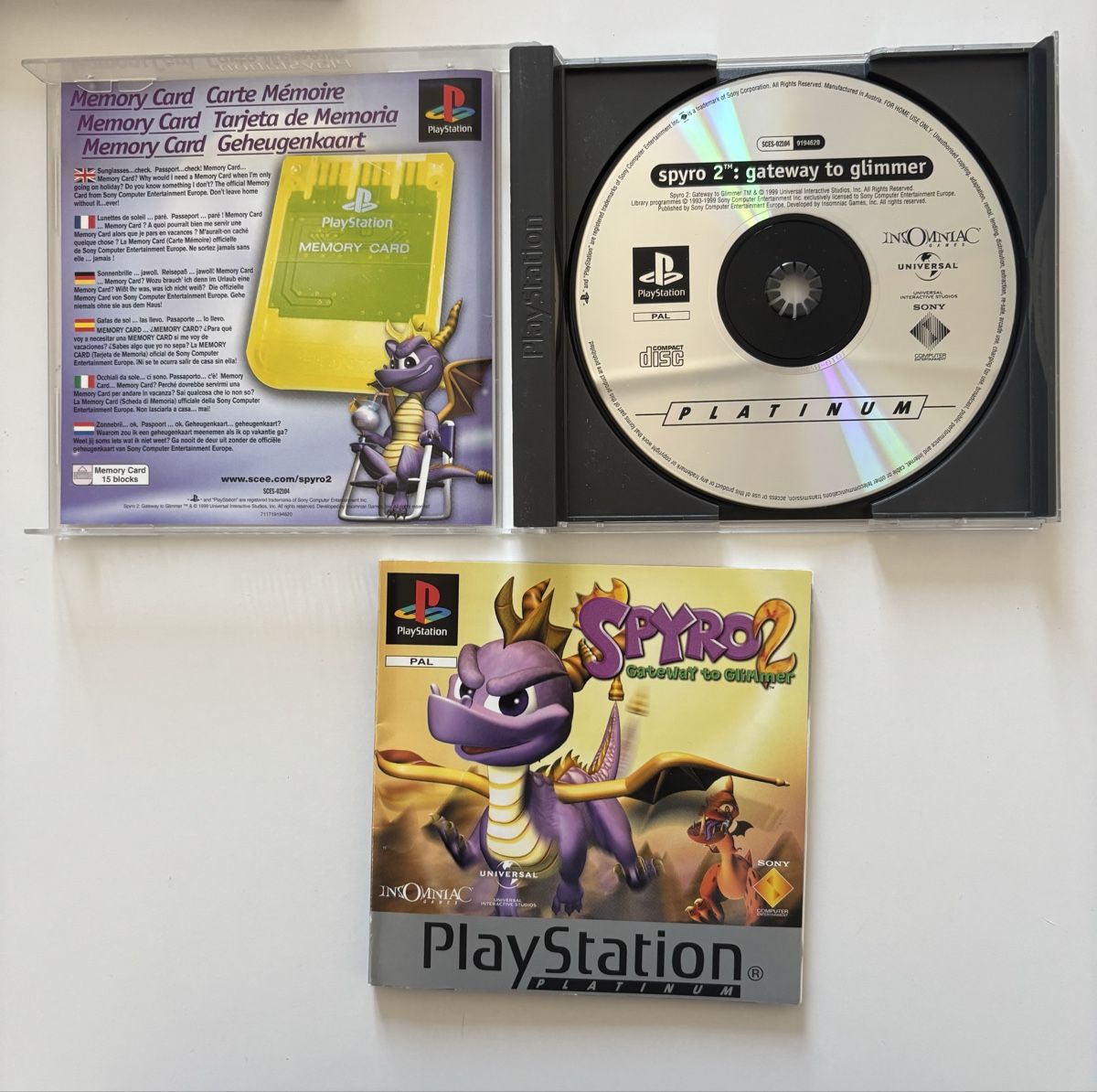 Sony Spiele: Jeux PS1 spyro 1 et 2  – Gebraucht aus La Chaux-de-Fonds von DANIELA19961996 2