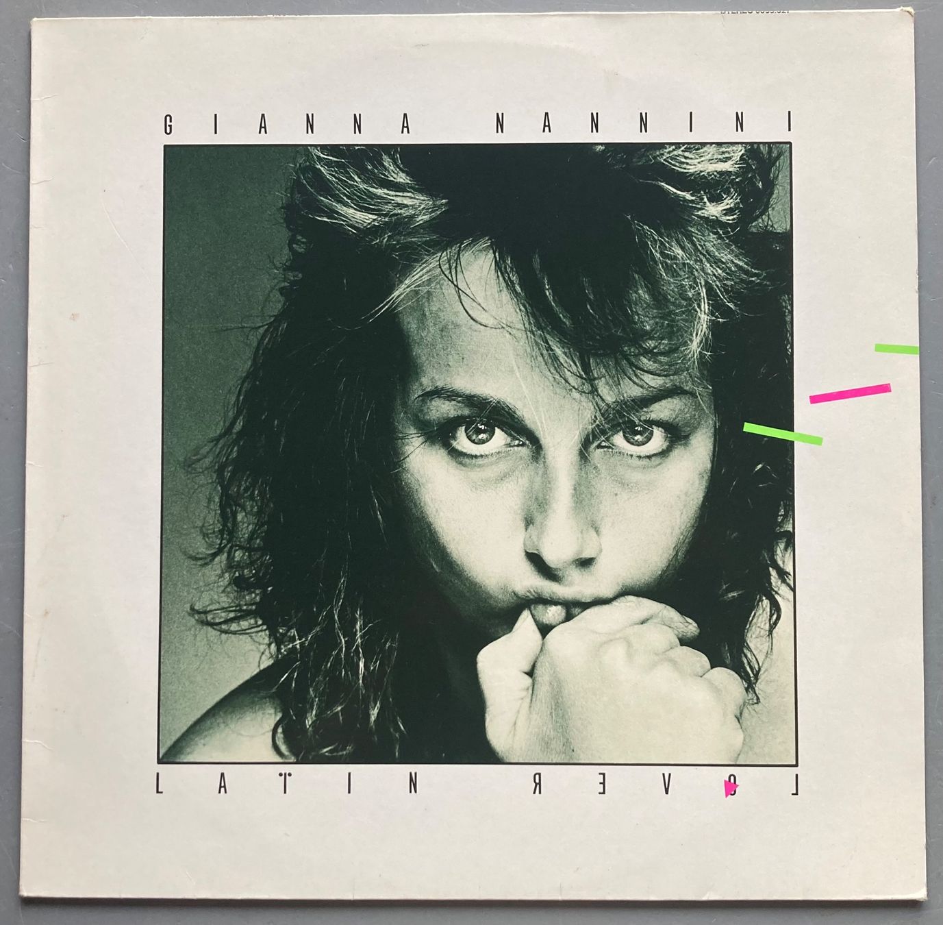 Vinyles: GIANNA NANNINI - LATIN LOVER – D'occasion à Poliez-Pittet par Newtown-Records