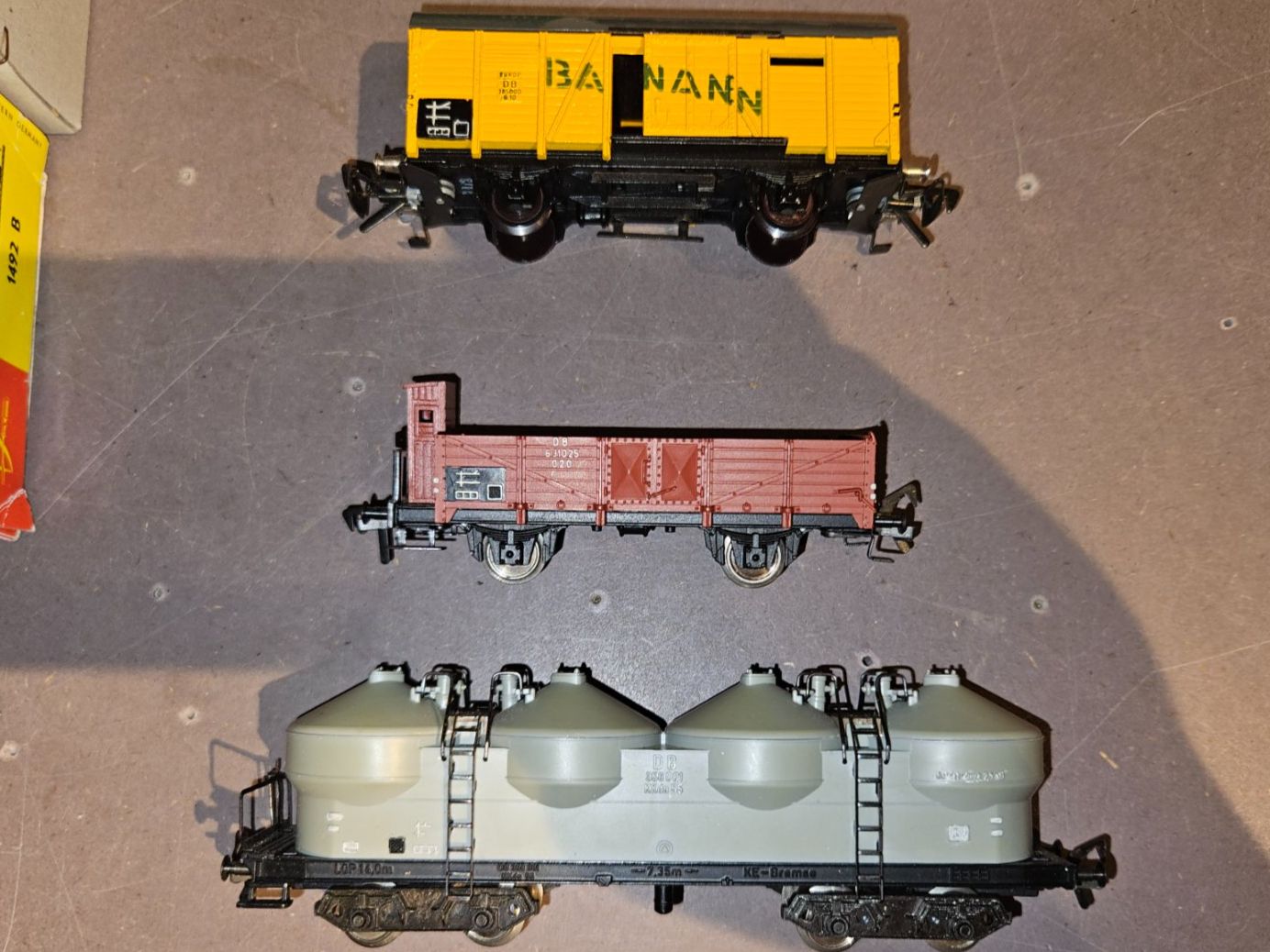 Fleischmann Modellini di ferrovie: Fleischmann Güterwagen  mit OVP selten – Usato da Bern venduto da lukas90pilze 3