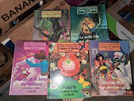 Lot de 5 livres Contes et Recits