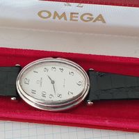 Omega De Ville Silber Damenuhr, Handaufzug