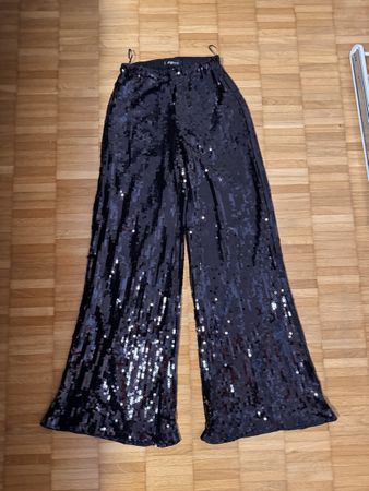 Glitzerhose, Gr. S, Schwarz, Neu mit Etikett 💎