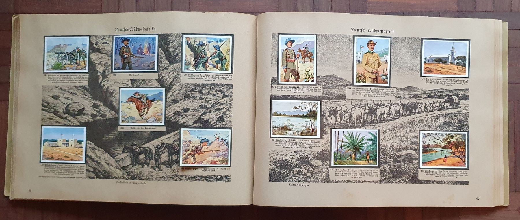 Sammelbilder & Trading cards: Zigarettenbilderalbum - Deutsche Kolonien – Gebraucht aus Kreuzlingen von Rschweiz1 2