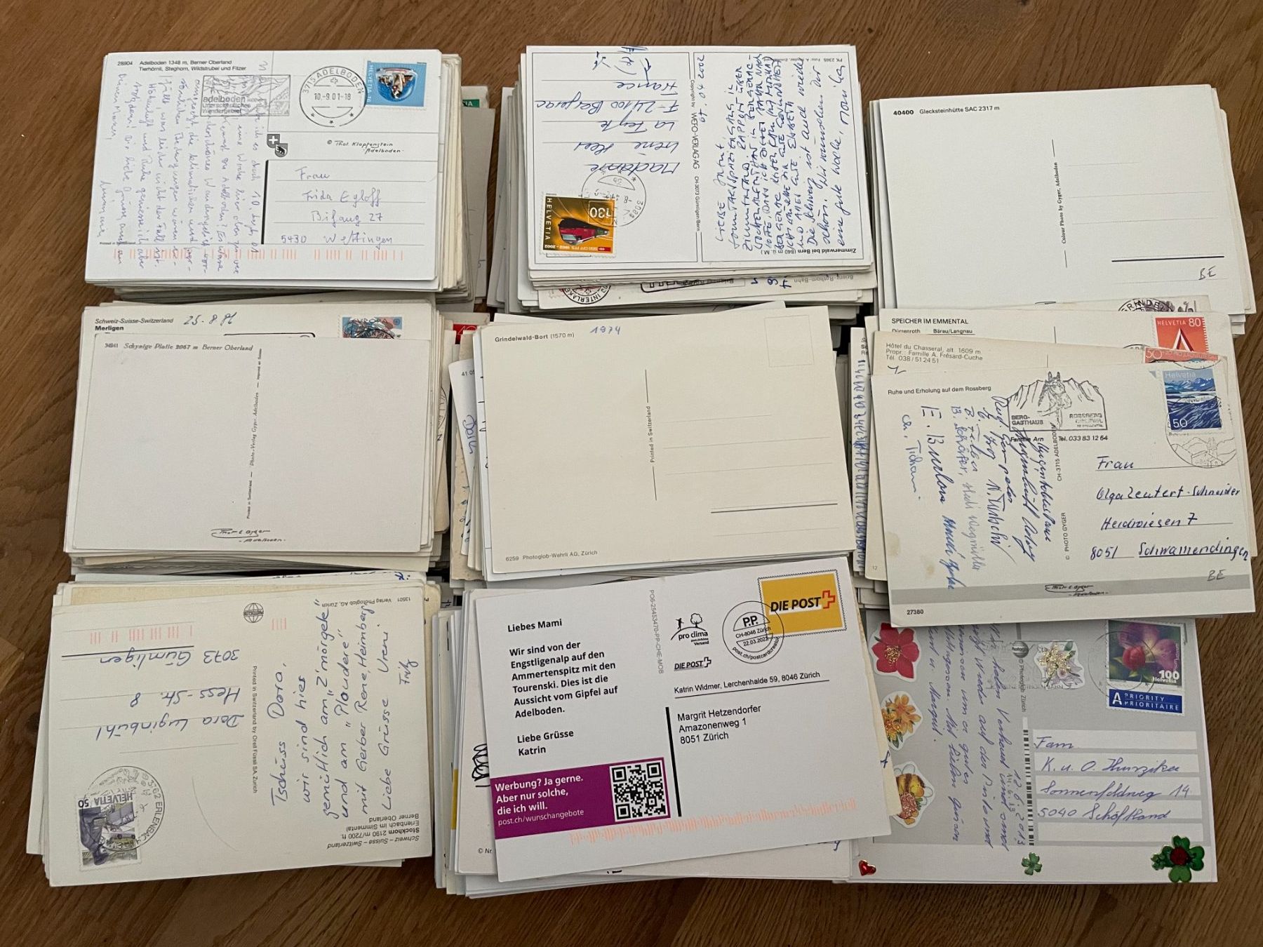 Cartoline postali: AK BE ca. 800 farbige Ansichtskarten Kanton Bern, über 3kg – Usato da Thal venduto da Danny82 1