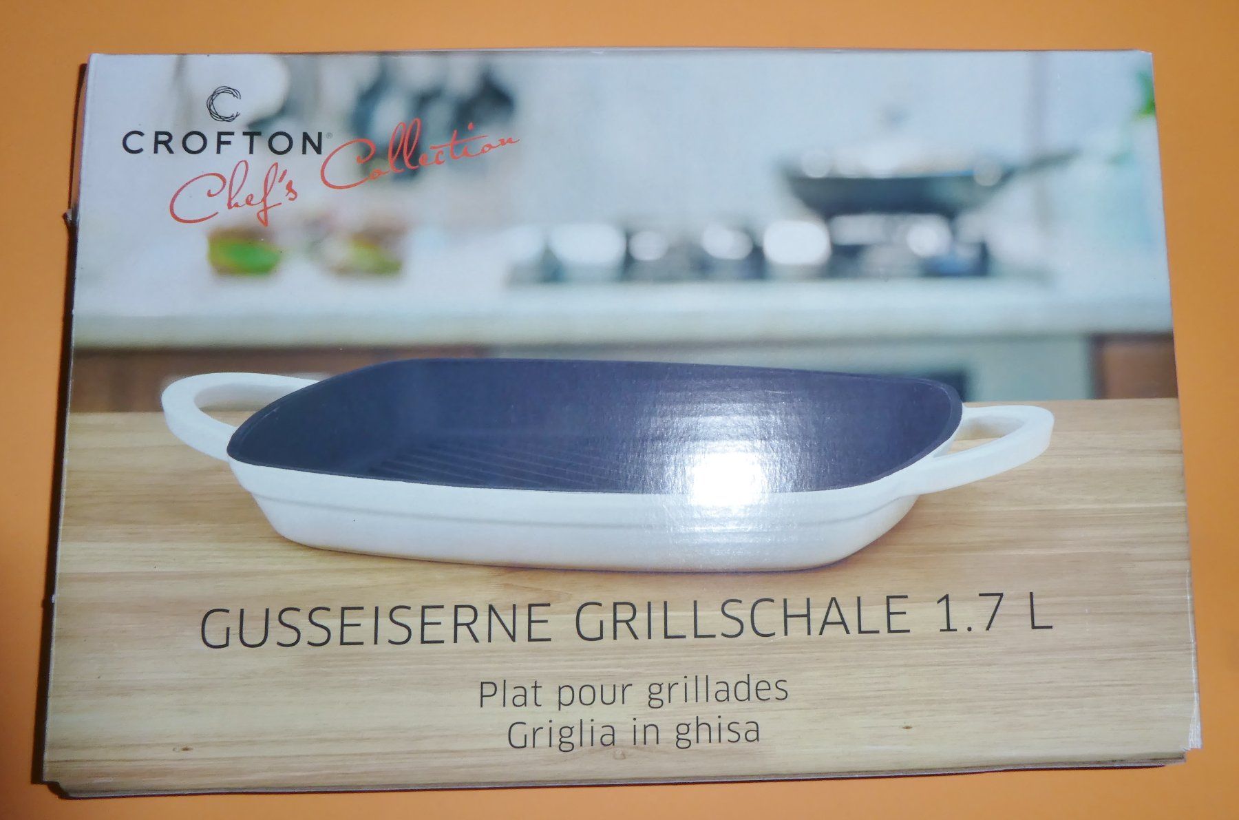 Pfannen: Gusseiserne Grillschale 1,7L Crofton – Neu und originalverpackt aus Siebnen von GluckPilz5684 1