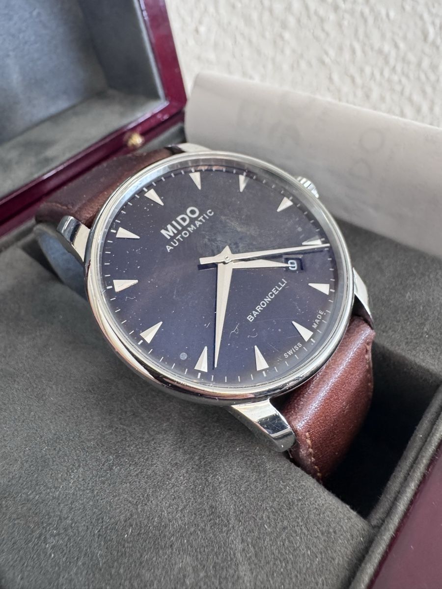 Mido Orologi: Mido Baroncelli Automatic - Élégance Suisse en Automne! – Usato da Vésenaz venduto da Angela.C3 3