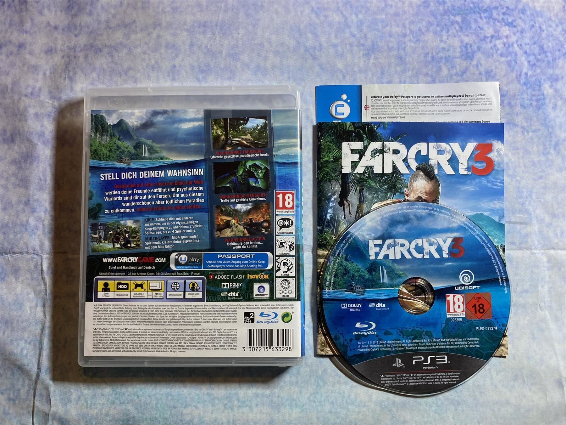 Spiele: PS3: Far Cry 3 – Gebraucht aus Märstetten von AlienNova 1